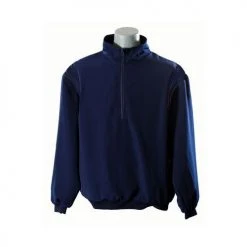 Smitty Apparel CO. Solid Navy 1/2 Zip Pullover Umpire Jacket