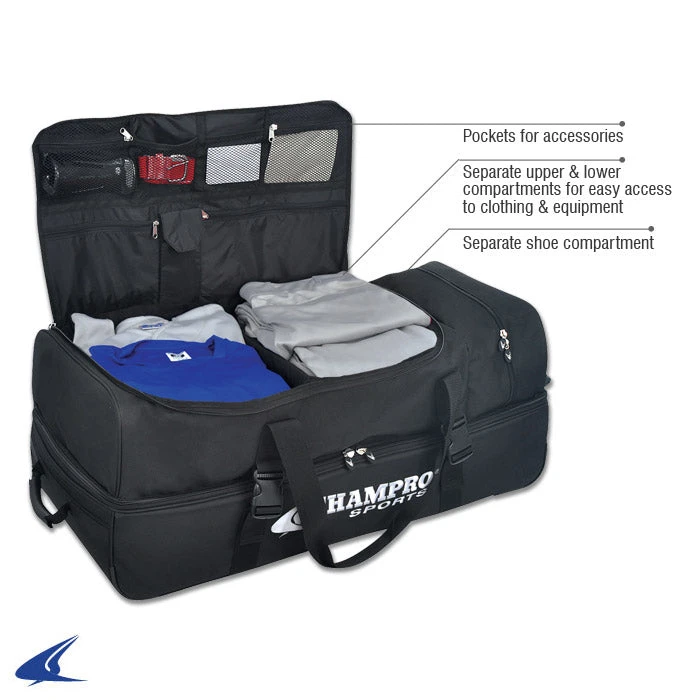 Promo ⭐ Champro Deluxe Umpire Equipment Bag Equipment Bags ✨ 3 Champro Deluxe Umpire Equipment Bag Equipment Bags
