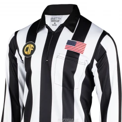 CHOOSE REGULAR OR WIDE SIDE PANEL California CBOA & CIF Smitty California CIF Logo 2 ¼" Long Sleeve Football Shirts
