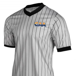 Smitty Apparel CO. Arizona CAA Grey Pin Stripe Referee Shirt