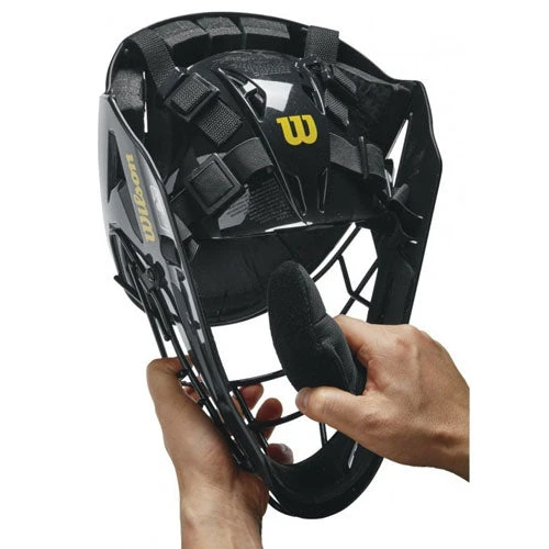 Outlet ✨ Wilson MLB Pro Stock Steel Hockey Style Face Mask ✨ 6 Wilson MLB Pro Stock Steel Hockey Style Face Mask