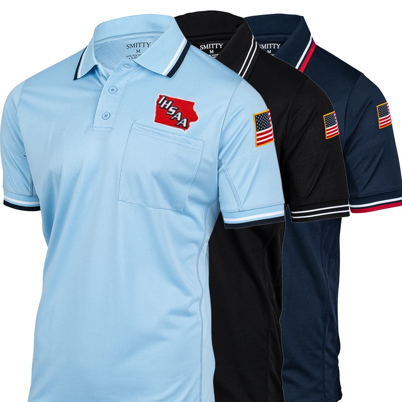 Deals ✔️ Smitty Apparel CO. Iowa Logo Umpire Shirts 🔔 3 Smitty Apparel CO. Iowa Logo Umpire Shirts