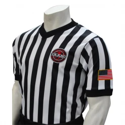 Flag On Left Sleeve. Choose Men's Or Women's IAABO Logo Referee Shirt W/ Flag On Left Sleeve