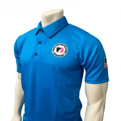 Men's Or Women's Cut Iowa Girls - IGHSAU Dye Sublimated Bright Blue Volleyball Shirt