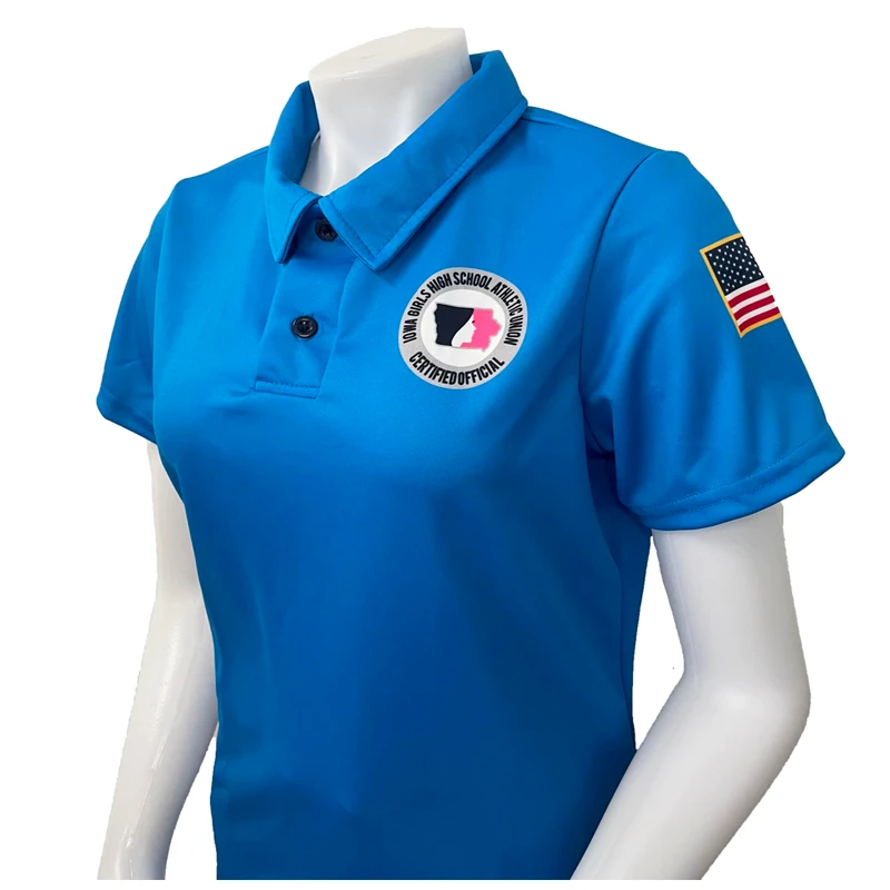 Flash Sale ๐ Men's Or Women's Cut Iowa Girls - IGHSAU Dye Sublimated Bright Blue Volleyball Shirt ๐งจ 4 Men's Or Women's Cut Iowa Girls - IGHSAU Dye Sublimated Bright Blue Volleyball Shirt