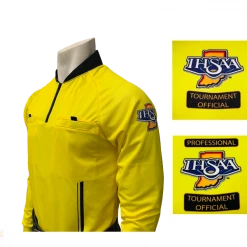 Choose Green Or Yellow. Approved For 2020-21 Indiana Logo Dye Sublimated Long Sleeve Soccer Shirts