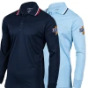 Navy Or Powder. Approved Starting In 2021 Indiana Logo Dye Sublimated Long Sleeve Umpire Shirts