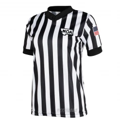 Men's Or Women's Available Montana MOA Logo Basketball Referee V-Neck Shirts