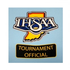 Navy Or Powder. Approved Starting In 2021 Indiana Logo Dye Sublimated Long Sleeve Umpire Shirts