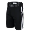 Smitty Apparel CO. Smitty White Stripe Premium Ultra-Light Football Shorts