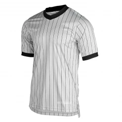 Smitty Apparel Co. Shirts Smitty Grey Pin-Stripe V-Neck