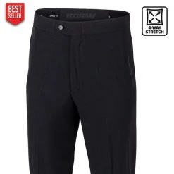 Smitty Apparel CO. Smitty 4-Way Stretch NBA Flat Front Tapered Fit Referee Pants